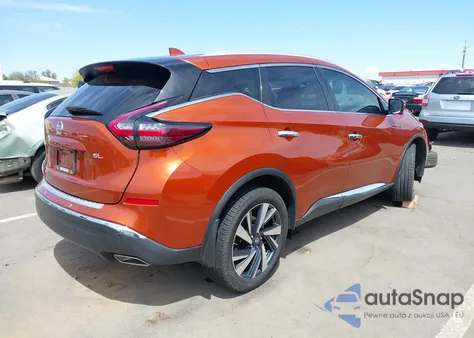 2022 Nissan Murano Sl Fwd z USA, uszkodzony, nr VIN 5N1AZ2CJXNC110534